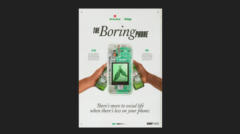 Heineken lance un "boring phone"