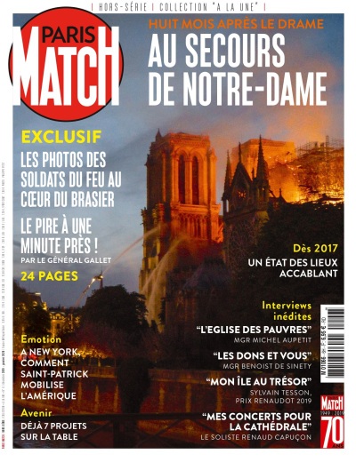 Paris Match Notre-Dame