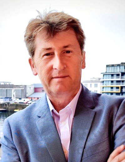 Claude Pengam, directeur de l'agence Rivacom à Brest