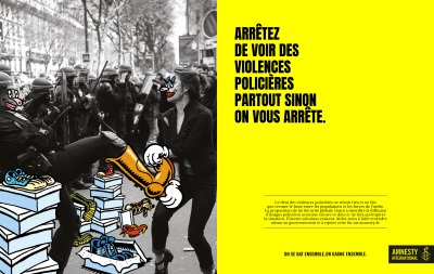 Amnesty International France DDB Paris