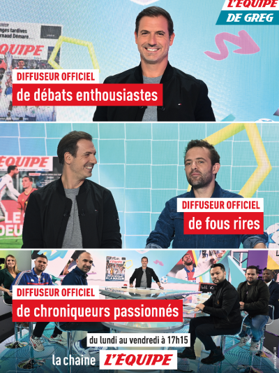 chaîne L’Équipe campagne DDB Paris