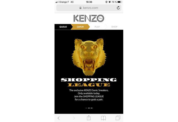 kenzo shopping league